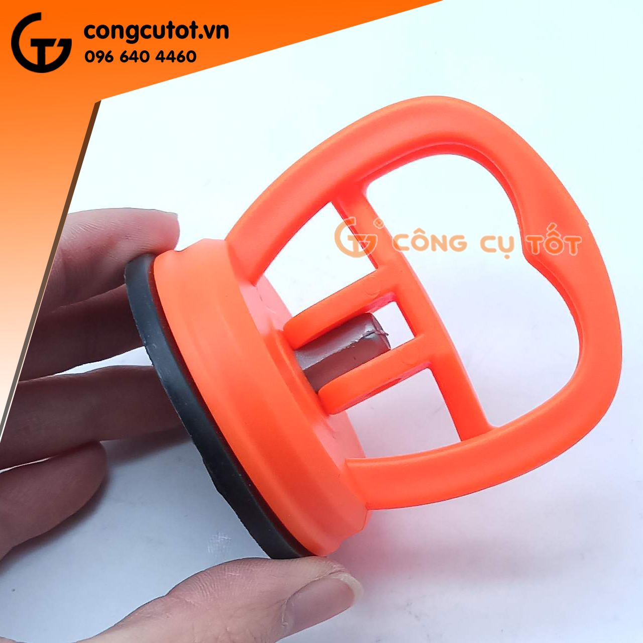 Tay hít kính đơn - hít kính mini 1 chấu size tùy chọn