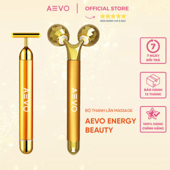 Cây lăn massage mặt AEVO Energy Beauty giúp nâng cơ, cải thiện nếp nhăn và có thể dùng cho cơ thể, con lăn massage, thanh lăn masage, cây massage mặt, cây lăn mặt