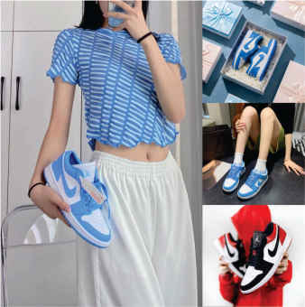 Flash Sale Giày Sneaker Nam Nữ Jordan 1 Low UNC