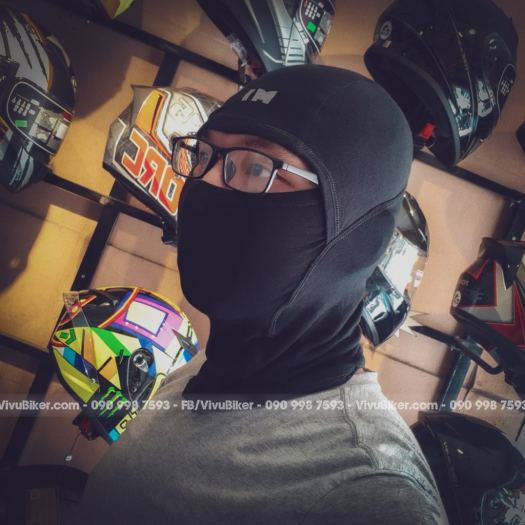 Khăn trùm đầu Ninja M1 cao cấp form may Thái Lan siêu co giãn 3 in 1