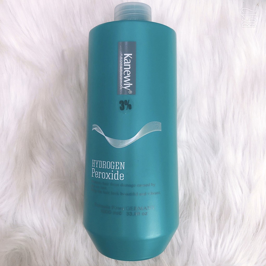 Oxy trợ nhuộm tóc kanewly 1000ml, mùi thơm, không gây rát sót