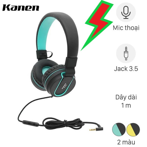 Ip952 tai nghe chụp tai kanen