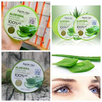 GEL nha đam DƯỠNG DA TOÀN THÂN NHA ĐAM tự nhiên 100% ALOE VERA  dưỡng ẩm phục hồi làn da đẹp
