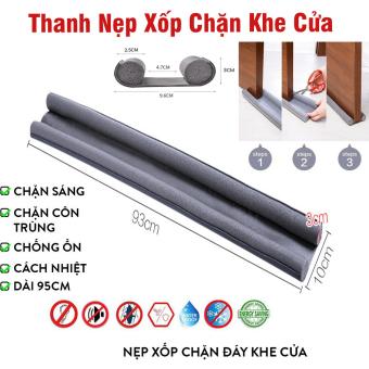 Thanh xốp chắn khe cửa chống bụi chống ồn chống thoát hơi máy lạnh