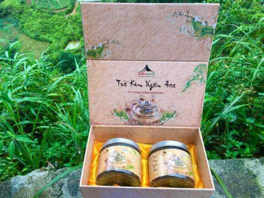 Trà Kim ngân hoa - Kháng sinh tự nhiên từ thực vật, giúp lợi tiểu và thải độc.