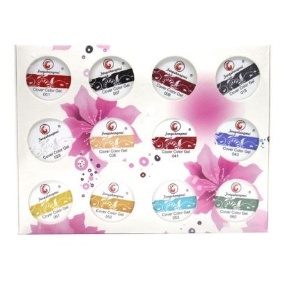Set gel vẽ nổi 12 màu moon nail