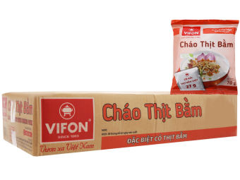 Thùng 50 gói cháo Vifon Thịt Bằm 70g