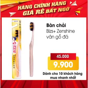 Bàn Chải Đánh Răng Bizs+ Vân gỗ đá / Carbon Siêu Mềm