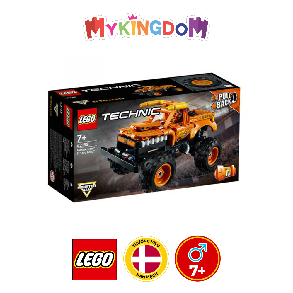 Đồ Chơi LEGO TECHNIC Chiến Xe Monster JamTM El Toro LocoTM 42135
