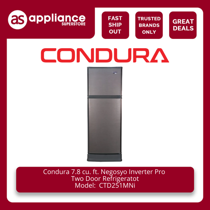 Condura refrigerator deals red 2 door