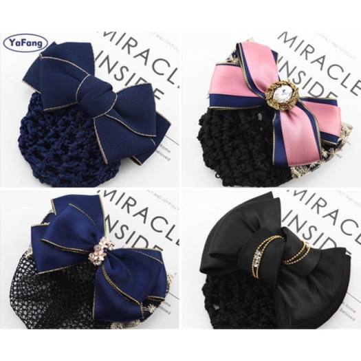 Kẹp tóc có lưới búi - hàng cao cấp