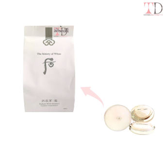 Whoo trắng tách set lõi refill 15gr Whoo radiant white foundation Cushion dưỡng ẩm che khuyết điểm date 2027