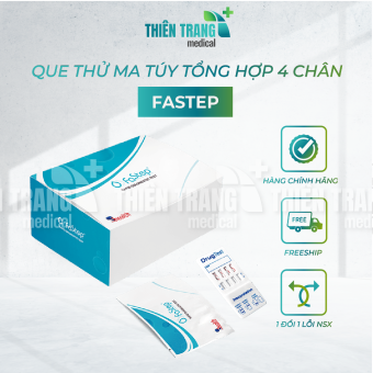 Que thử ma túy tổng hợp 4 chân Fastep Thiên Trang Medical