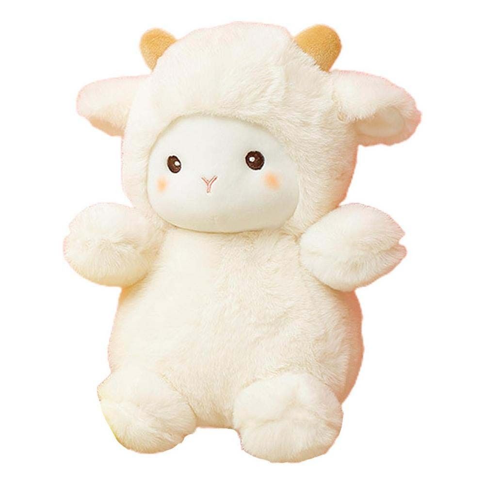 large plush lamb