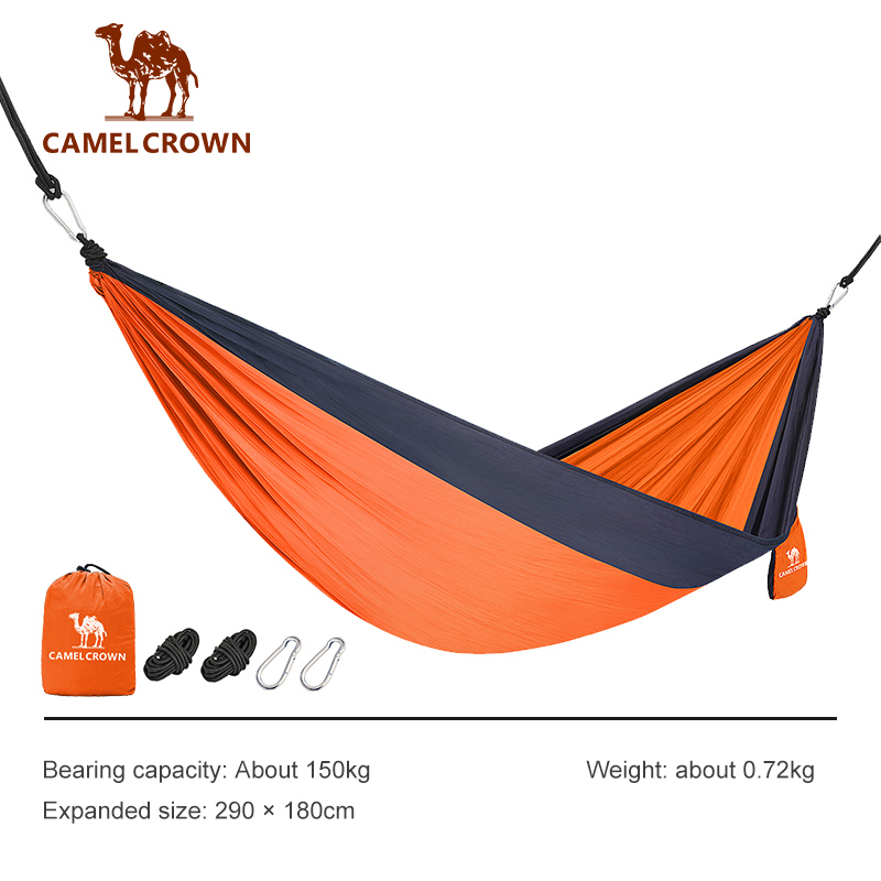 CAMEL CROWN Võng Ngoài Trời Ghế Treo Lưu Trữ Di Động Chống Lật Cho Ký Túc Xá Giường Lưới Cho Sinh Viên Đại Học Phòng Ngủ Trong Nhà