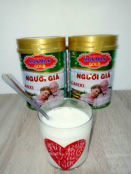 Sữa canxi cho người già 900g - Sữa canxi ngừa loãng xương và tiểu đường 900g - Sữa Milkmilkgold canxi dành cho người già 900g