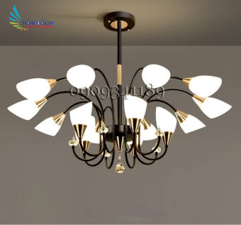 Đèn Chùm 15 Bóng Tặng Kèm Bóng Đèn LED