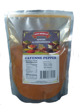 Bột ớt Cayenne  hiệu Aunt Michelle Cayenne Pepper  - Xuất xứ Mỹ 1kg