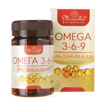 Viên uống bổ mắt omega 369 nga hộp 100 viên