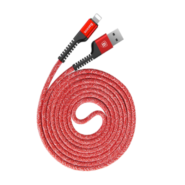 Cáp sạc nhanh Lightning cho iphone, ipad Baseus CALZJ-B09 dài 1,5m ( Màu đỏ)