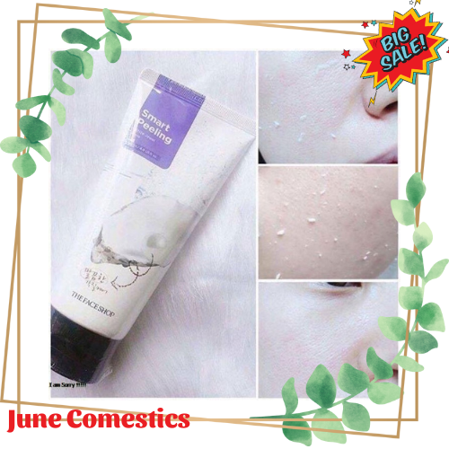 Tẩy da tế bào chết trắng da ngọc trai the face shop peeling 120ml