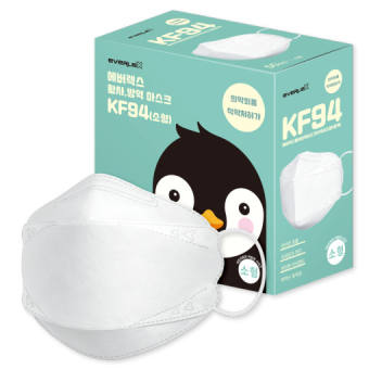 KHẨU TRANG HÀN QUỐC KF94 TRẺ EM EVERLEX 4 LỚP