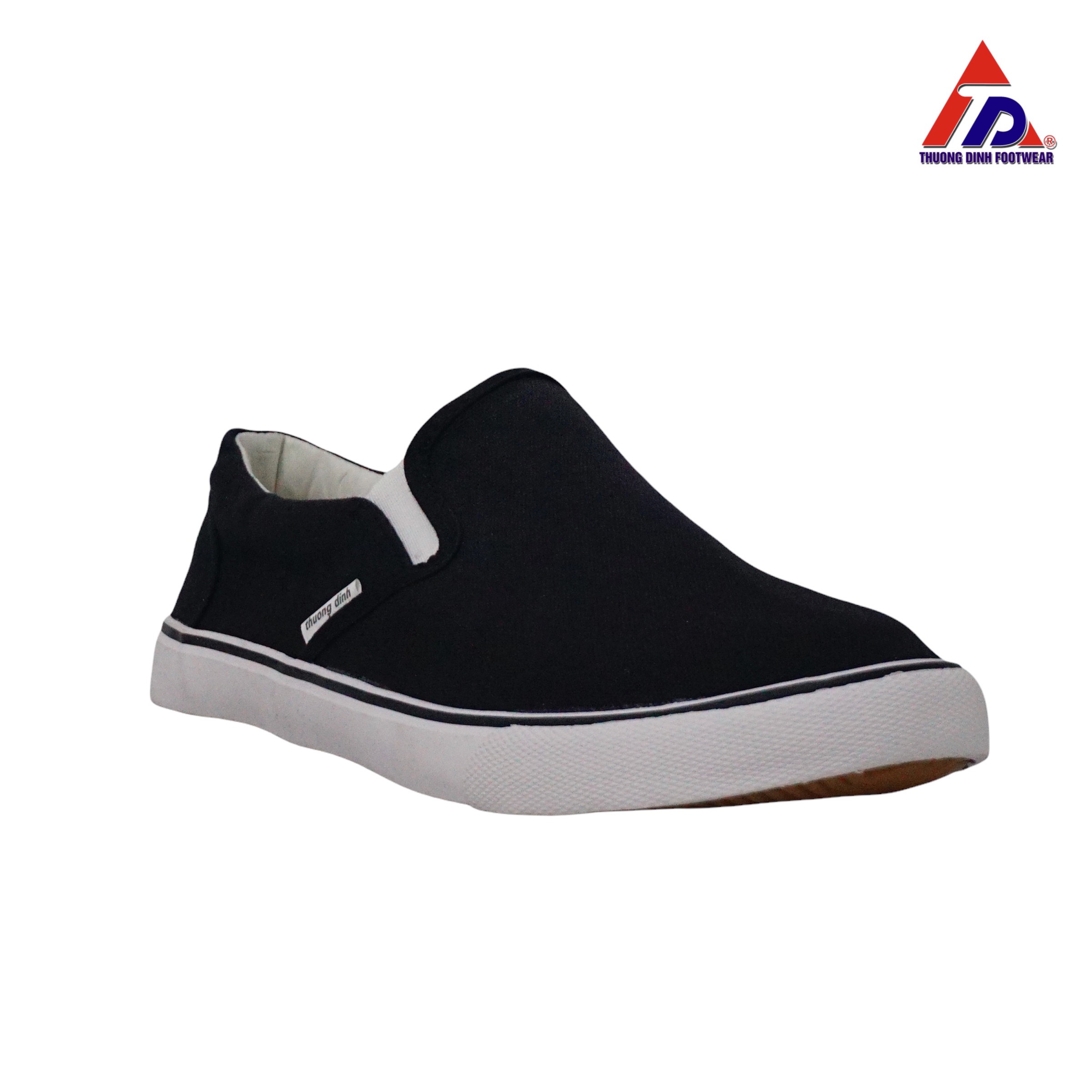 Giày lười màu đen cho nam Giày Thượng Đình 9805