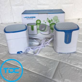 Loa Mini Lenrue s55 xoay 360 độ dùng cho máy tính