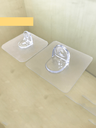 Miếng dán tường gờ góc vuông để giá kệ siêu dính MDT00005