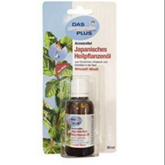Tinh dầu bạc hà japanisches heinpflanzenol, xua tan căng thẳng, mệt mỏi, nhức đầu, chóng mặt, mỏi cơ, hàng Đức chính hãng