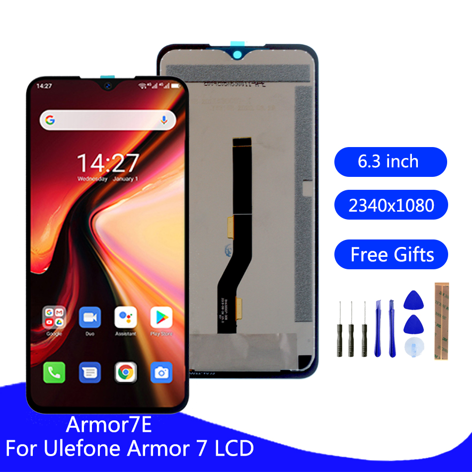Linh kiện điện thoại lắp ráp màn hình cảm ứng lcd ulefone armor 7 7e chính hãng cho ulefone armor 7 màn hình lcd công cụ miễn phí