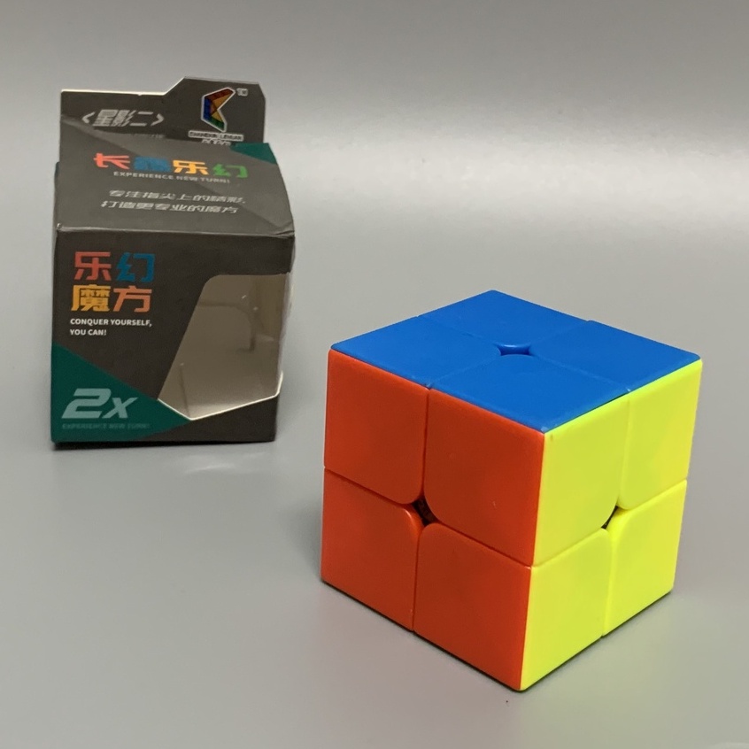 Rubik 2x2 - rubik 2 tầng có lớp sơn nhám - 5x5 cm loại đẹp