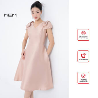 Đầm tiệc thiết kế NEM Fashion tay ngắn D40572