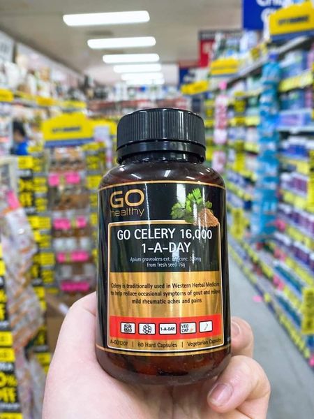 GO CELERY 16,000 của Go Healthy – Hỗ trợ cho người bị GOUT và viêm khớp