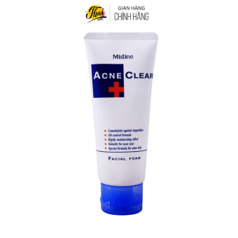 Sữa rửa mặt dành cho da mụȵ Mistine Acne Clear Facial Foam Thái Lan