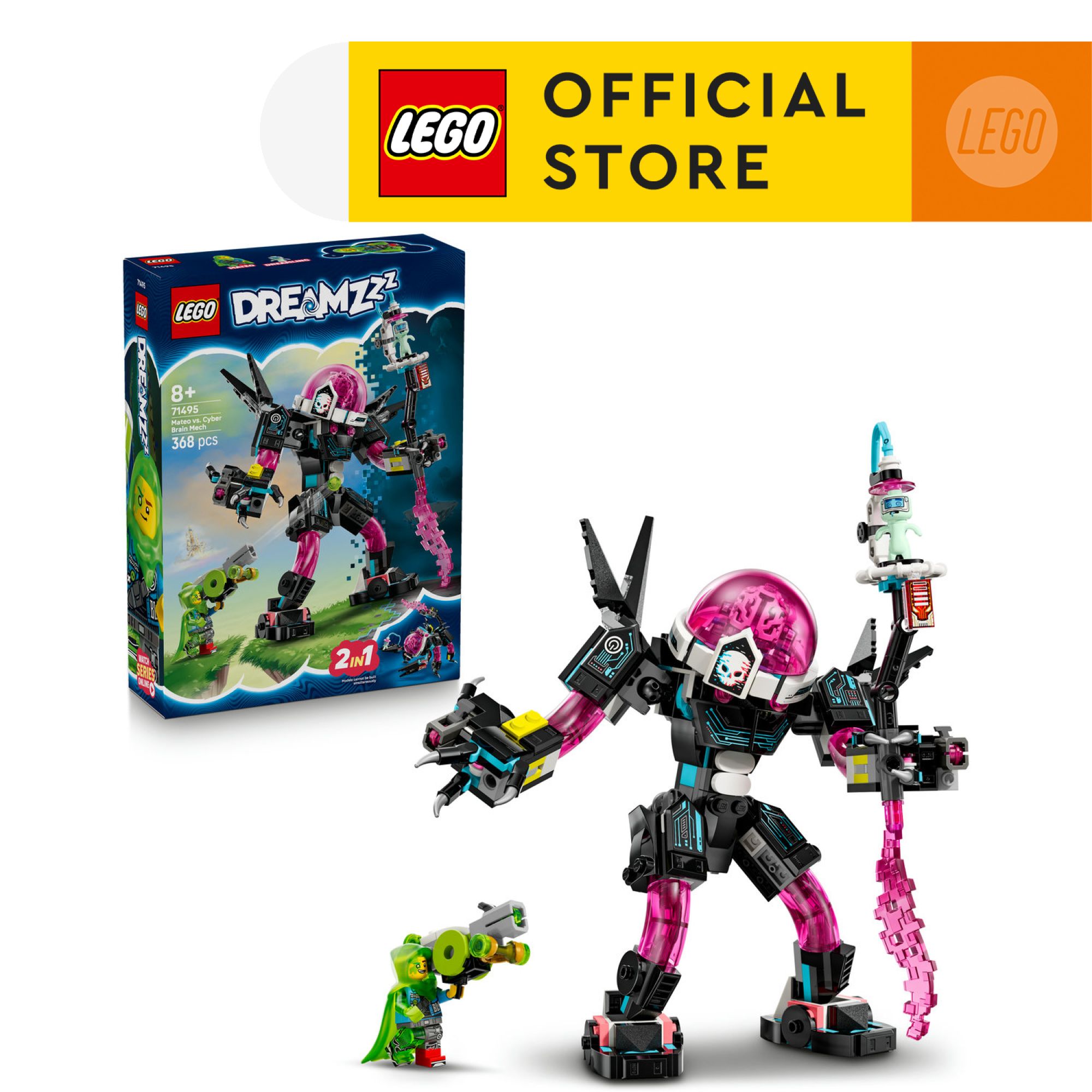 ★dream★ LEGO DREAMZzz 71497 Cooper's Tiger Mech & Zero's Hot Rod Car (1006