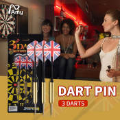 Dart Pins Professional Darts Set by 