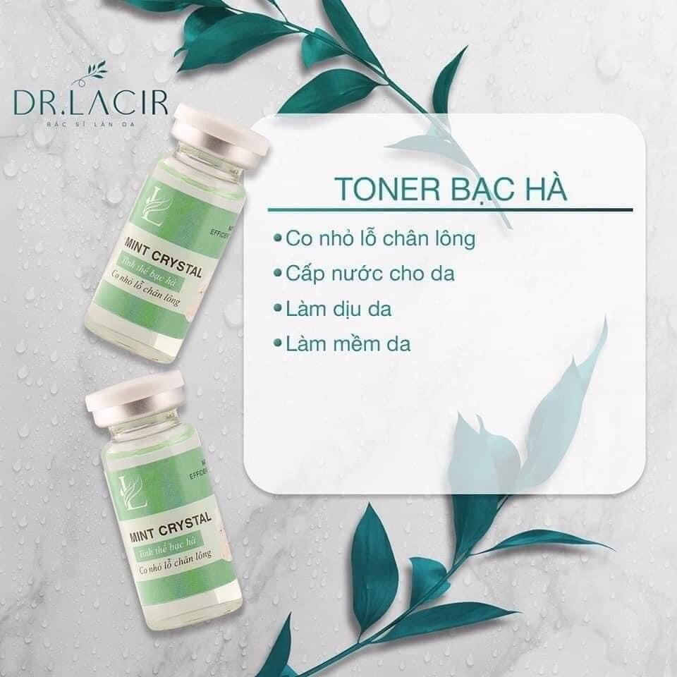 Toner tinh thể bạc hà Dr.lacir- 10ml