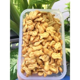 Gói 100g bánh qui bơ sữa hình cá thơm ngon đặc biệt