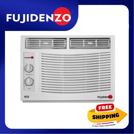 Fujidenzo Window Aircon with High EER, 0.60 HP