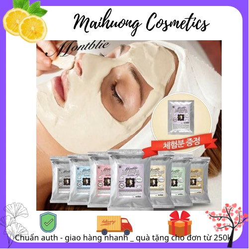 Mặt Nạ Tươi Dạng Thạch Montblie Modeling Mask đắp được nhiều lần chuyên dùng cho spa