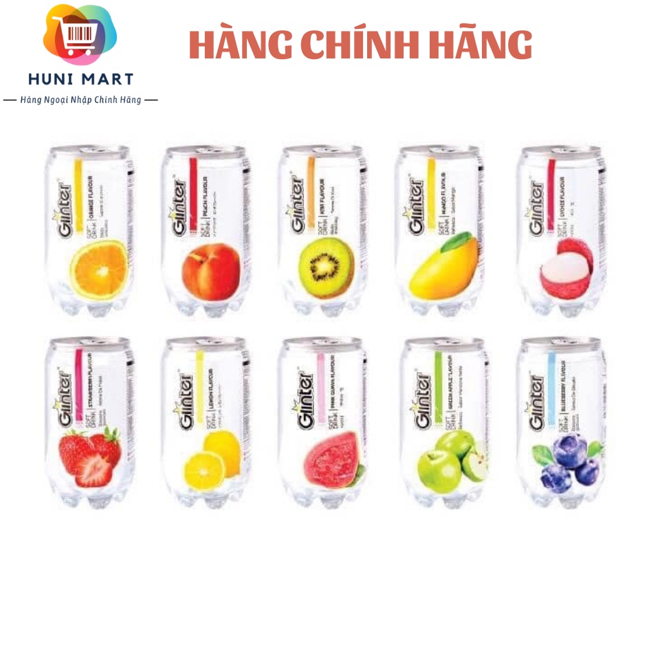 Nước trái cây có ga Glinter