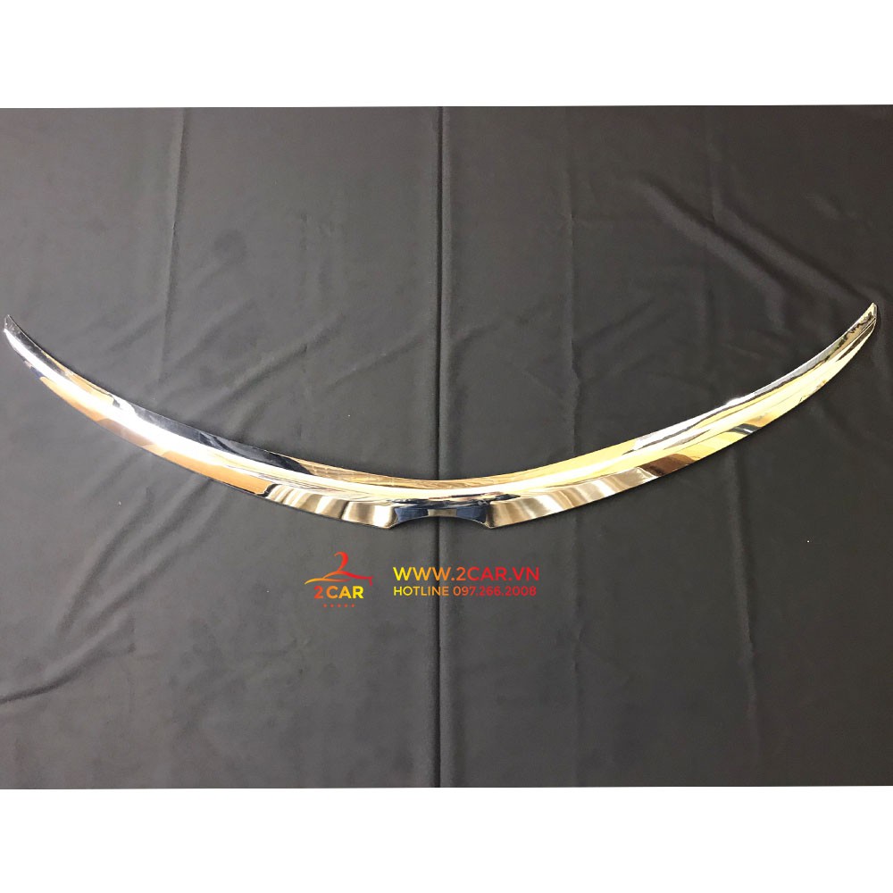 Thanh ốp mặt calang, ca lăng, calăng trước nắp capo xe toyota vios 2014- 2015 2016 2017 nhựa abs mạ crom cao cấp