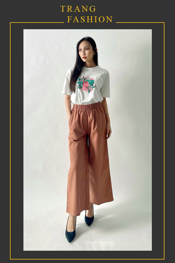 Hàng vnxk quần linen lưng thun
