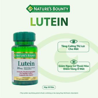Viên uống bổ mắt LUTEIN - Nature's Bounty