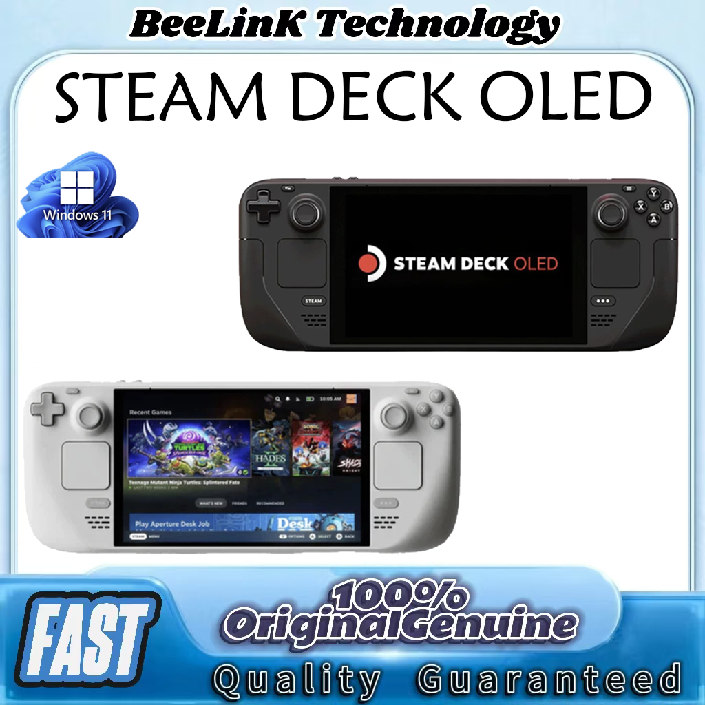256Gb Steam Deck Oled Handheld Console With 50Whr Battery