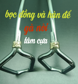 cựa gà nòi 75 thép mỹ 3LYBỌC ĐỒNG VÀ HÀN ĐẾTâm cựa
