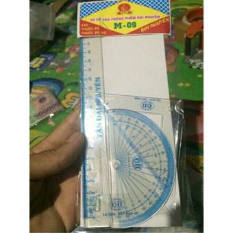 Bộ eke,thước kẻ, đo độ.