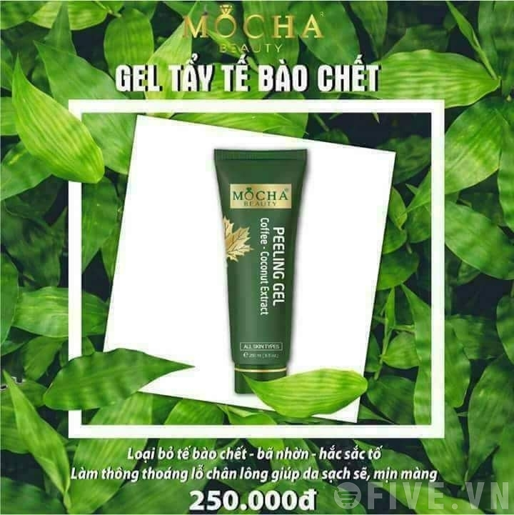 Chính hãng - gel tẩy tế bào chết mocha 250ml
