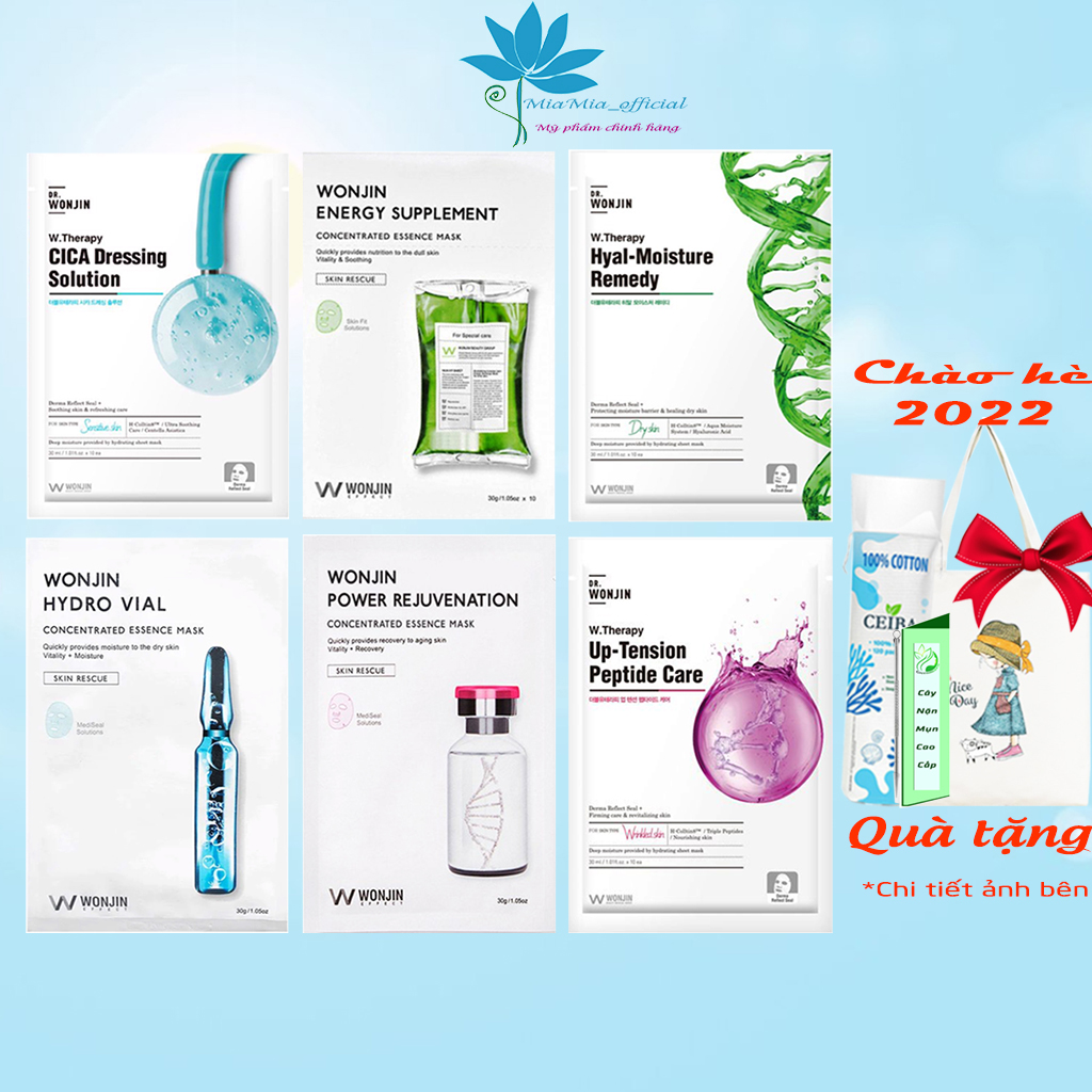 Mặt Nạ Wonjin Hàn Quốc [MIẾNG LẺ] Chính Hãng Wonjin Effect Dr.Wonjin Các Loại Cấp Ẩm Phục Hồi Da